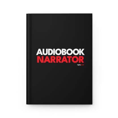 Audiobook Narrator Journal - Black - Highly Vocal