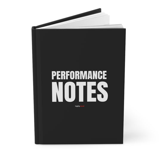 Performance Notes Journal