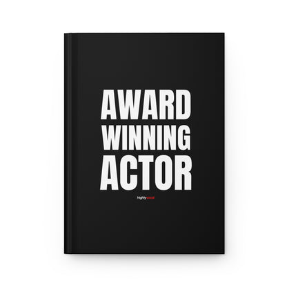 Award Winning Actor Journal