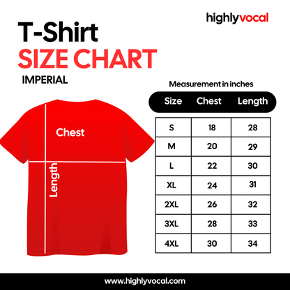 Sing T-shirt - Highly Vocal