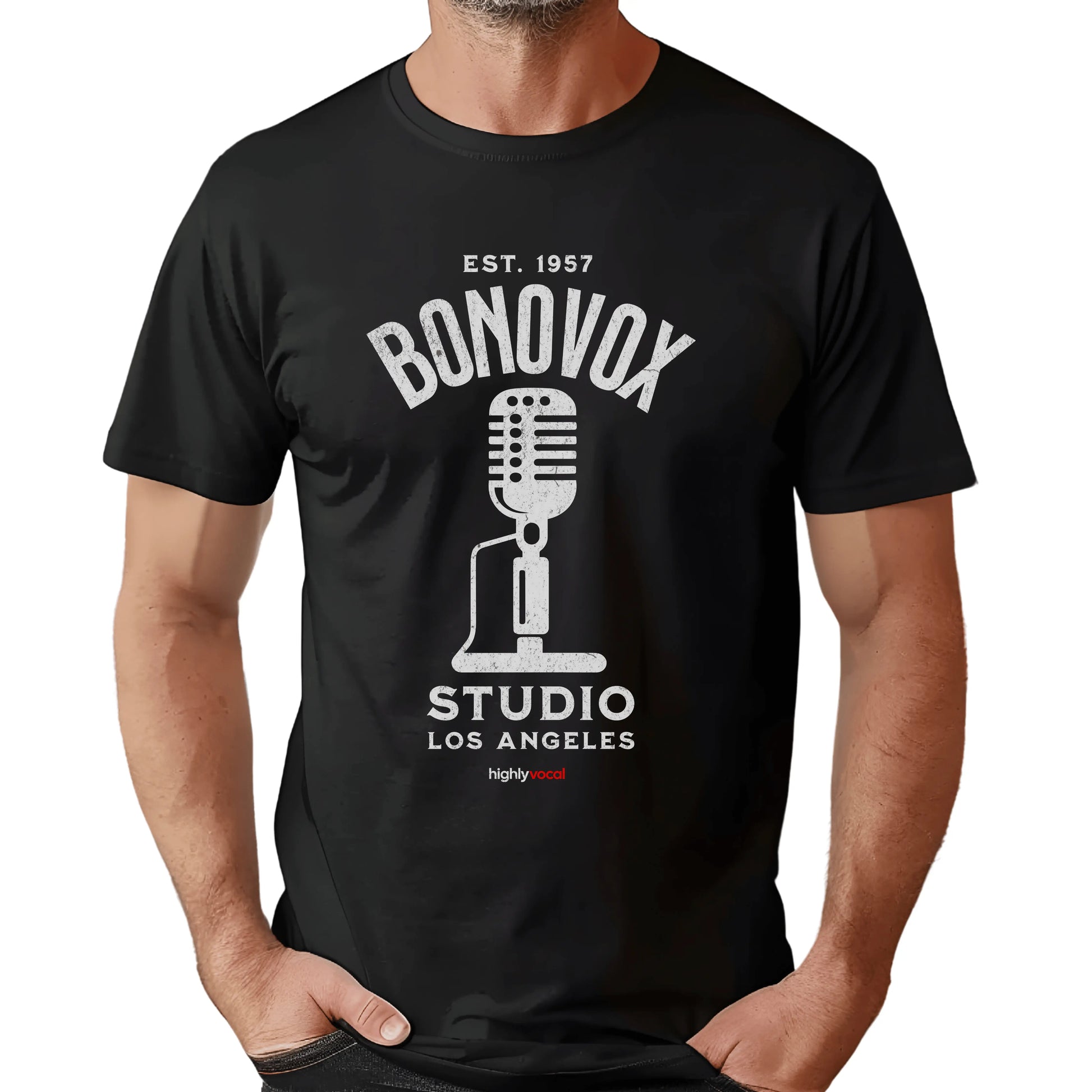 Bonovox T-shirt - Highly Vocal