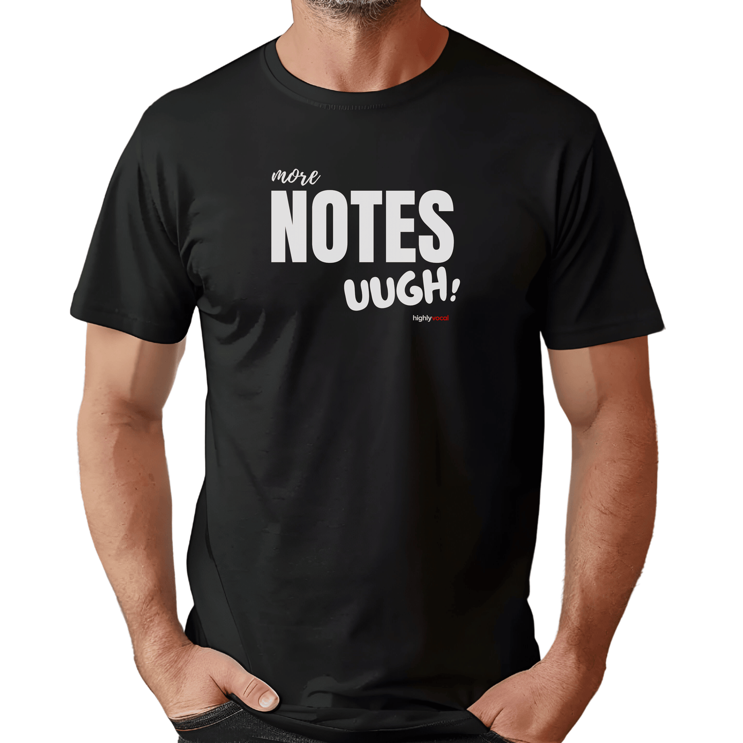 Actor Notes T-shirt - Highly Vocal