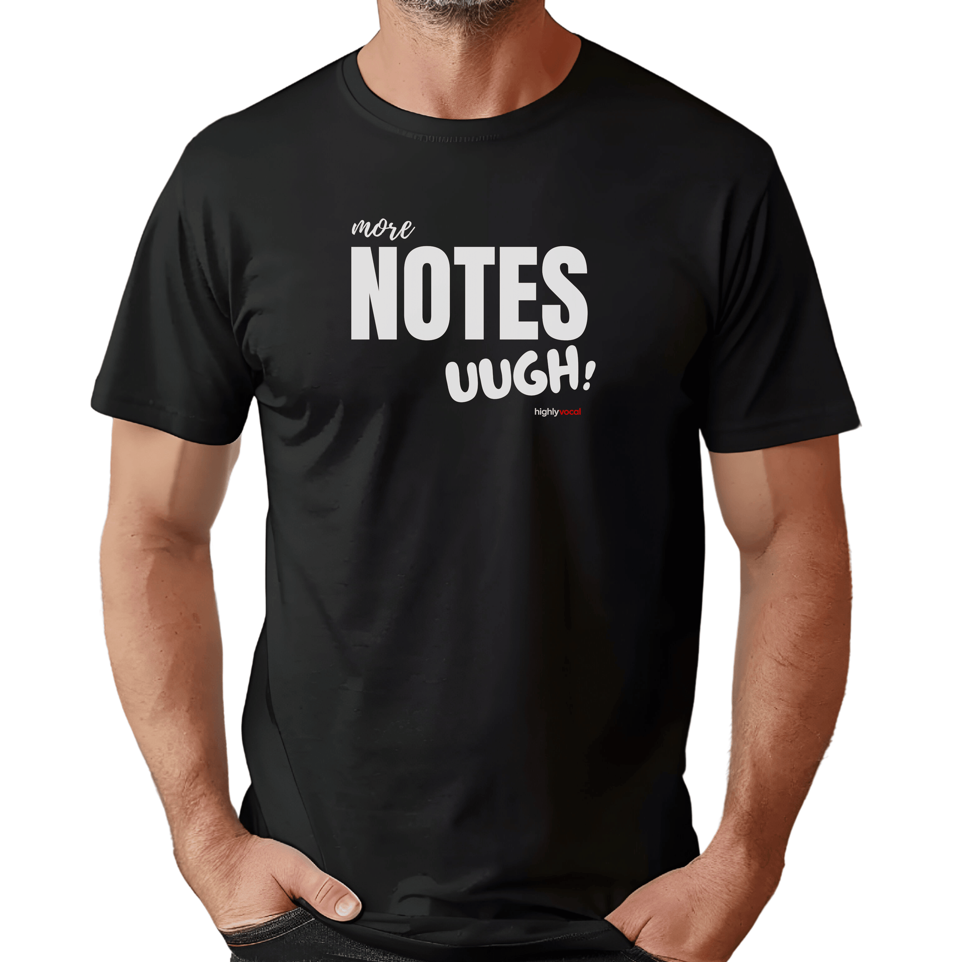 Actor Notes T-shirt - Highly Vocal