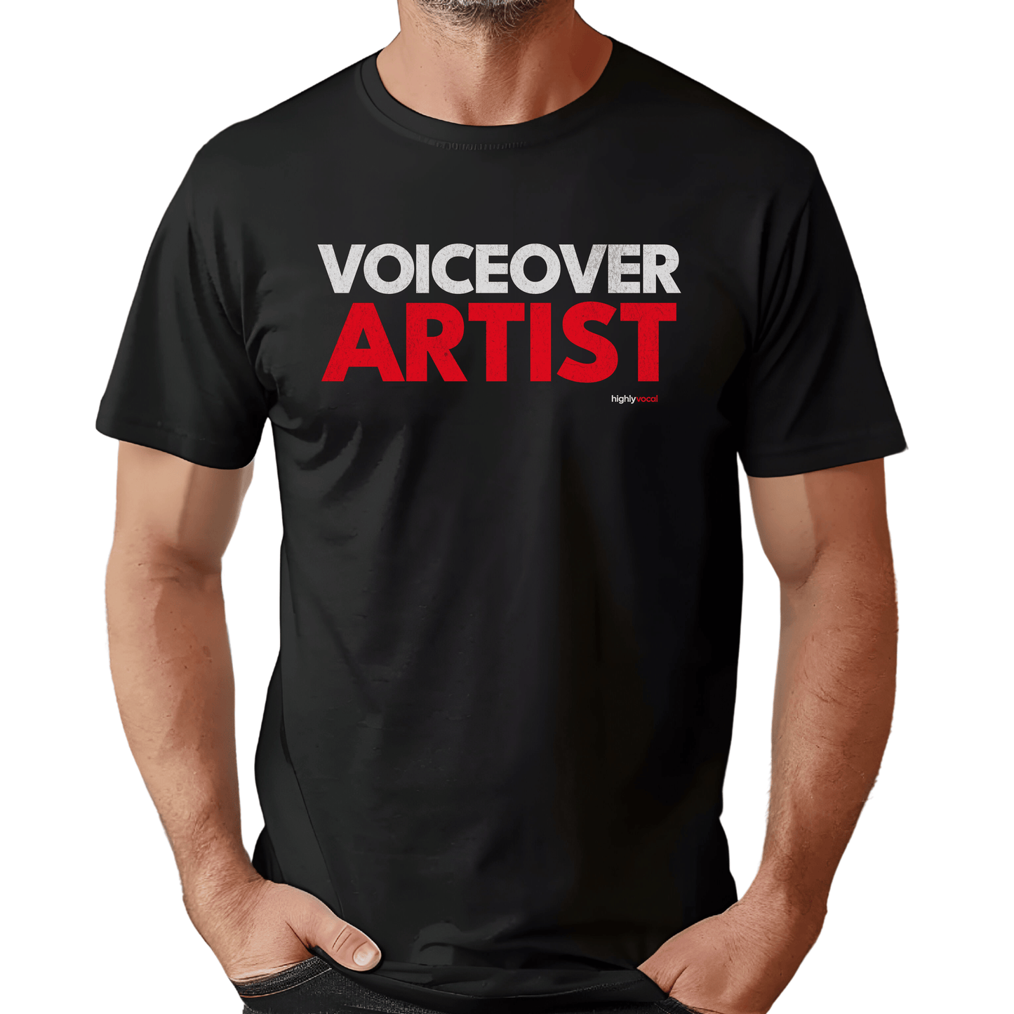 Voiceover Artist T-shirt - Highly Vocal