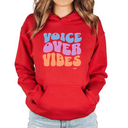 Retro Voiceover Vibes Hoodie - Highly Vocal