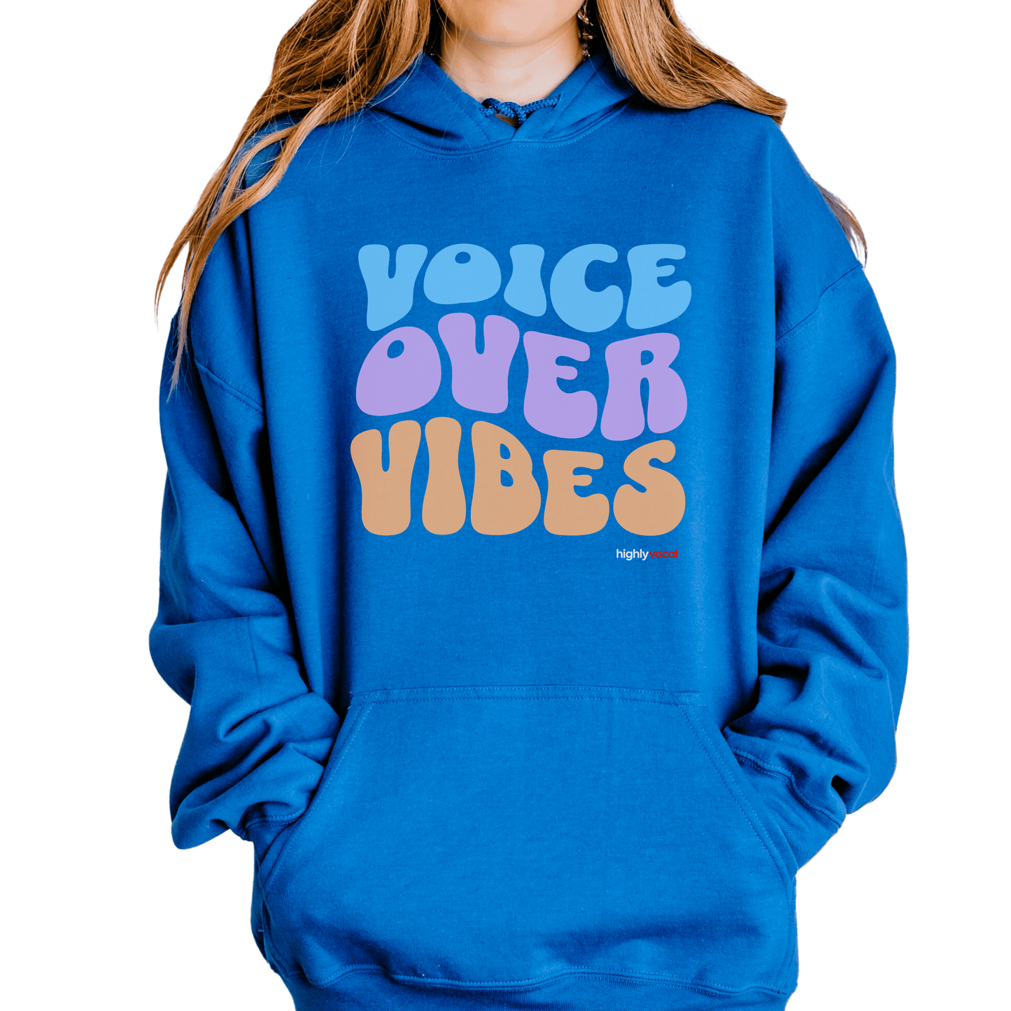 Retro Voiceover Vibes Hoodie - Highly Vocal