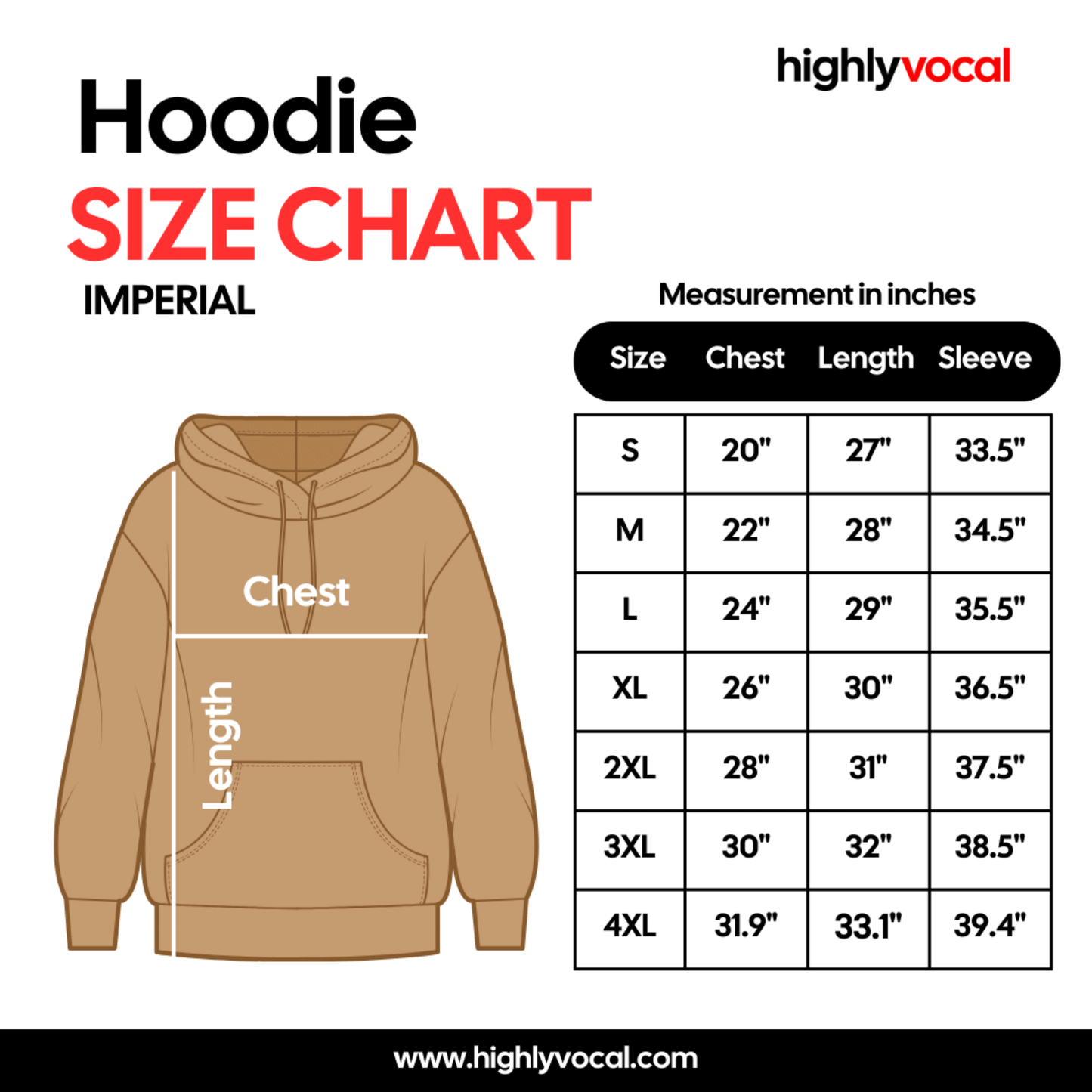 Vocal Punk Hoodie - Highly Vocal