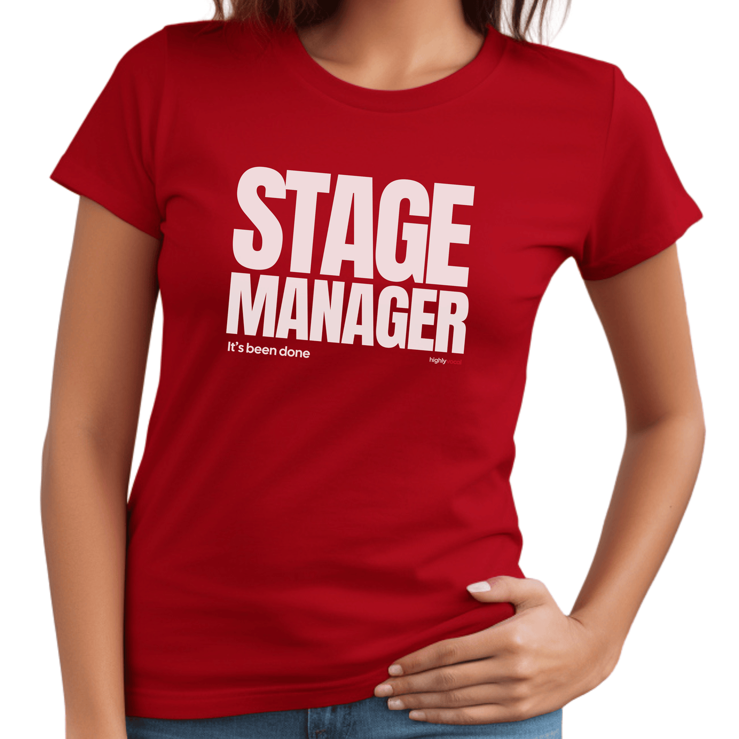 Stage Manager T-shirt - Highly Vocal