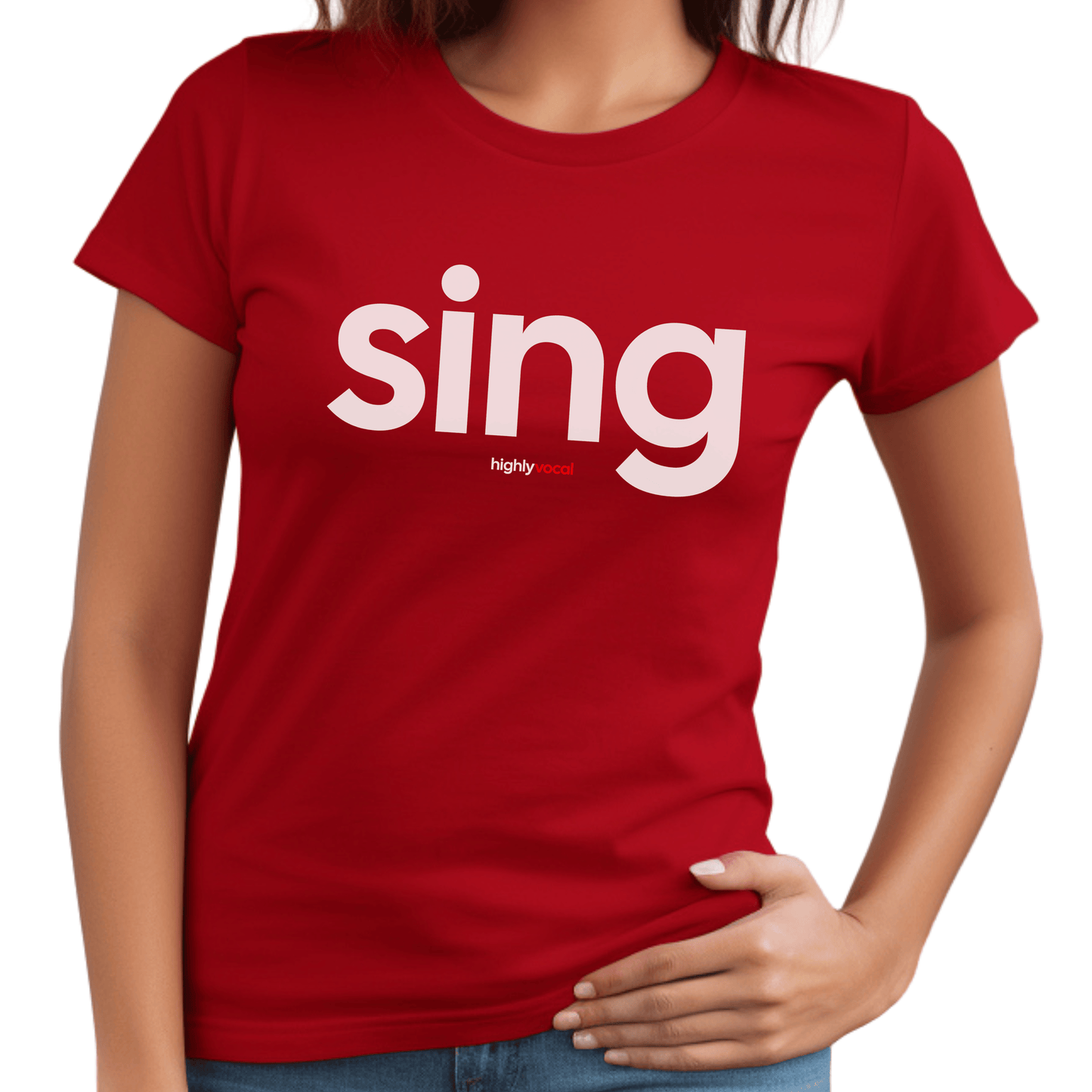 Sing T-shirt - Highly Vocal