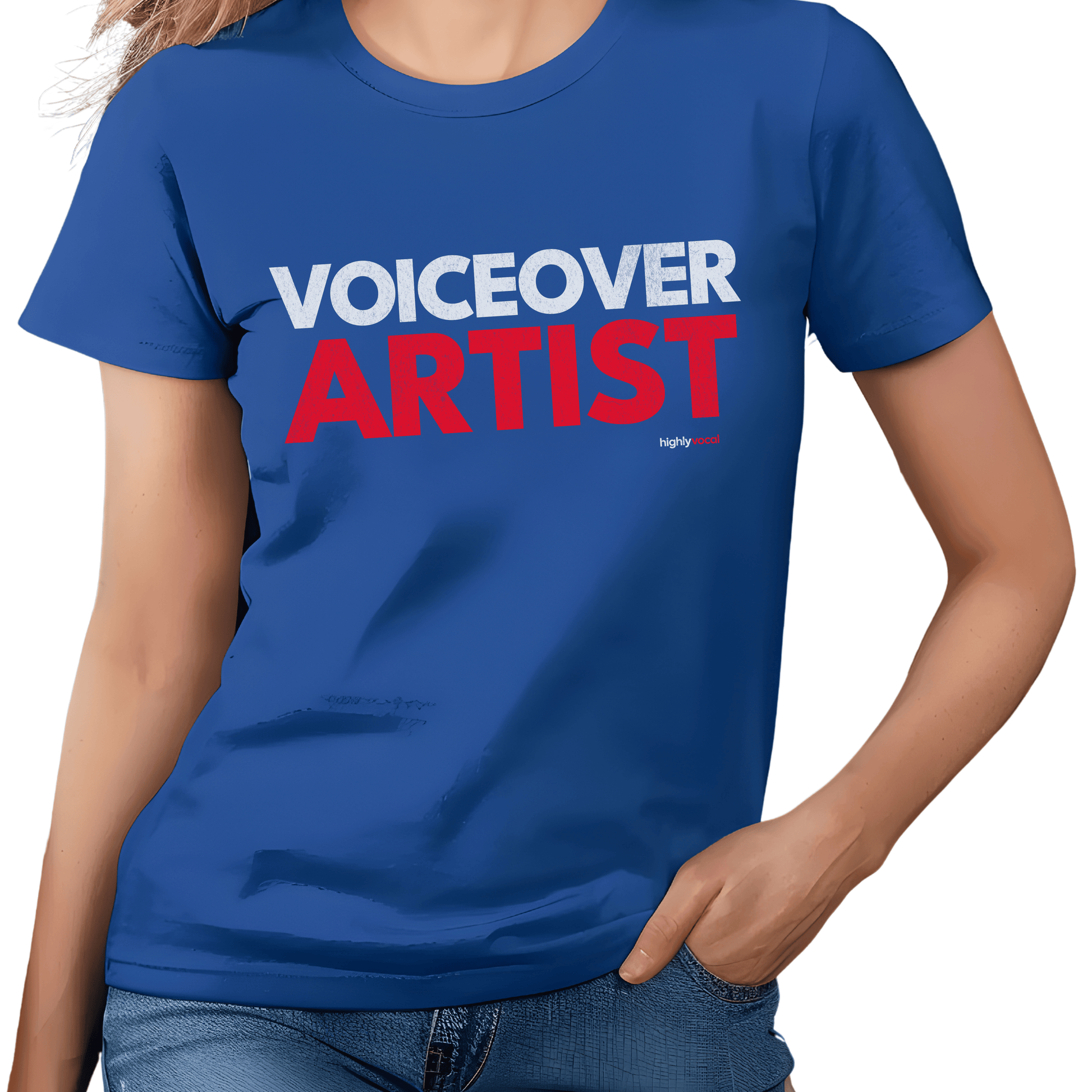 Voiceover Artist T-shirt - Highly Vocal