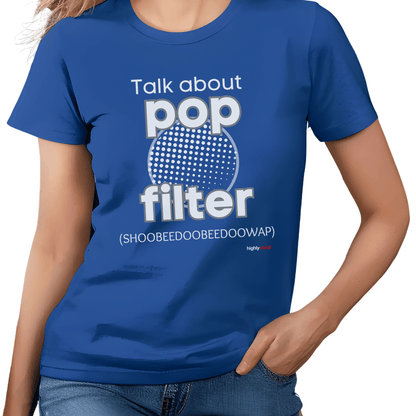 Pop Filter T-shirt - Highly Vocal