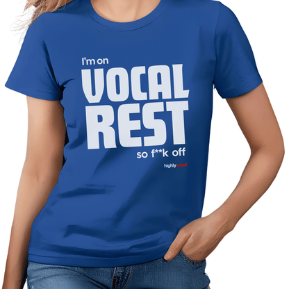 Actor Vocal Rest T-shirt - Highly Vocal