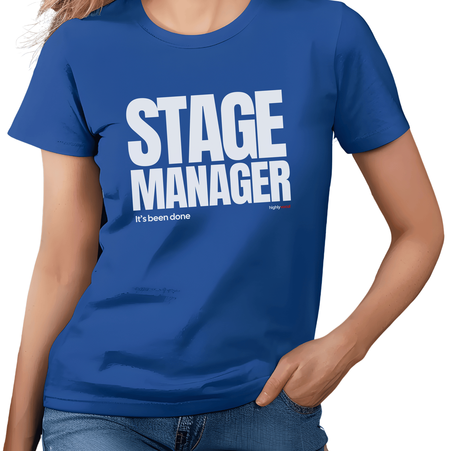 Stage Manager T-shirt - Highly Vocal