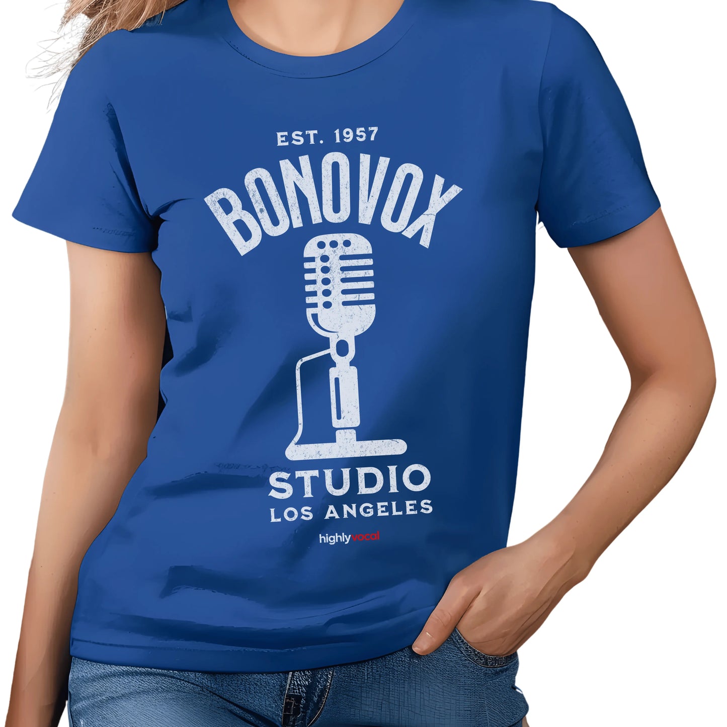 Bonovox T-shirt - Highly Vocal