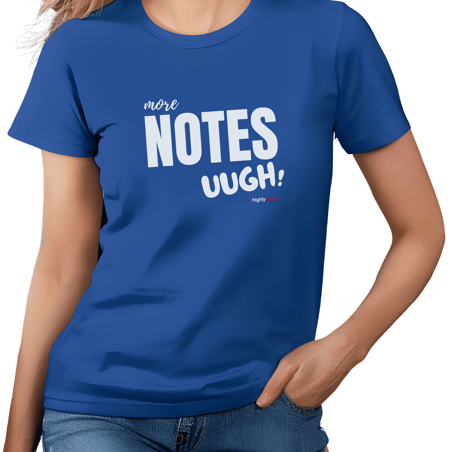 Actor Notes T-shirt - Highly Vocal