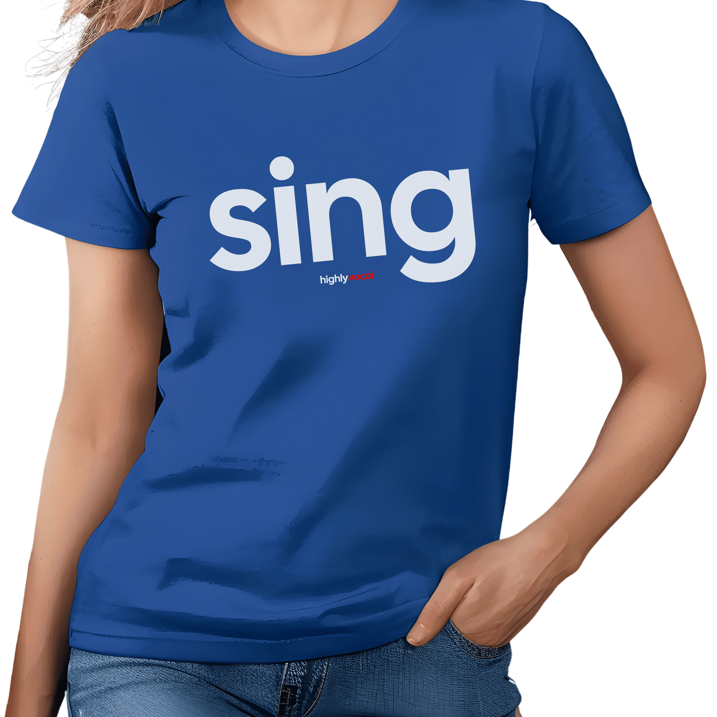 Sing T-shirt - Highly Vocal