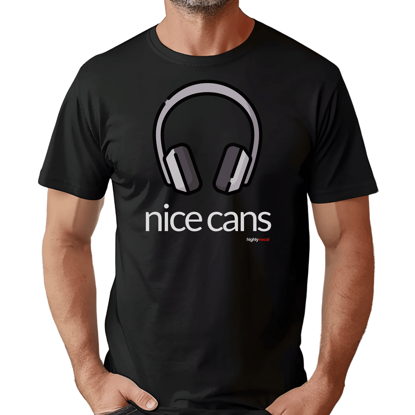 Nice Cans T-shirt - Highly Vocal