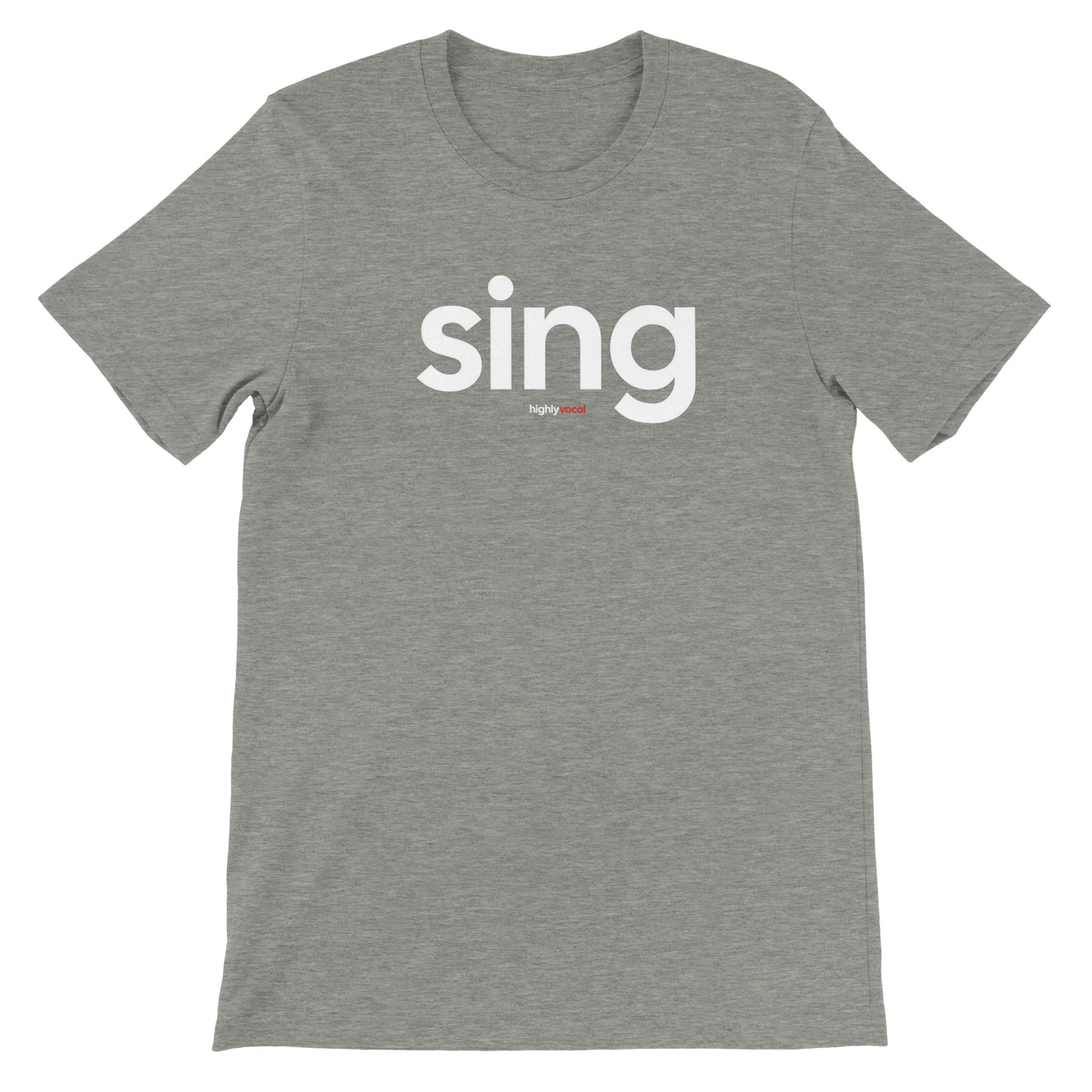 Sing T-shirt - Highly Vocal