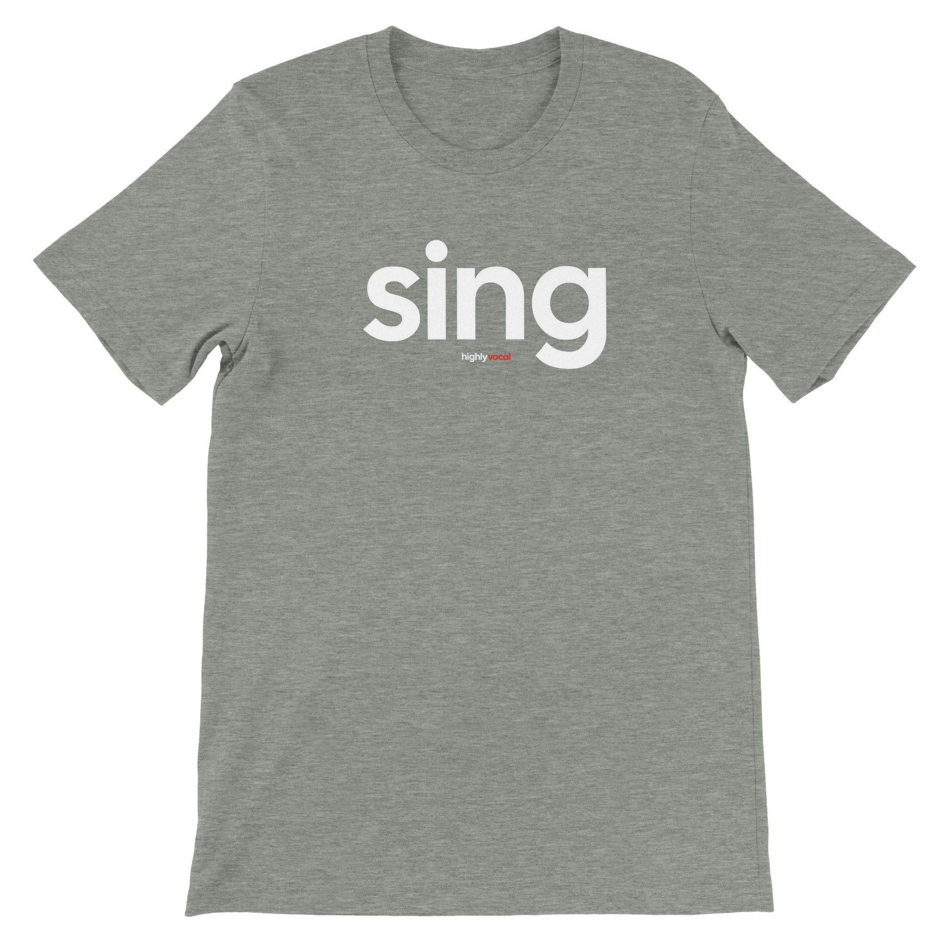 Sing T-shirt - Highly Vocal