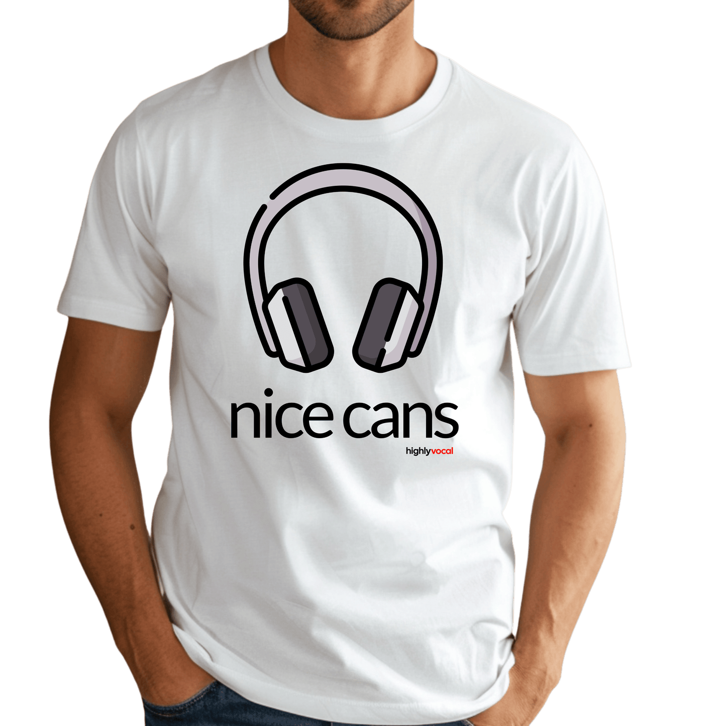 Nice Cans T-shirt - Highly Vocal