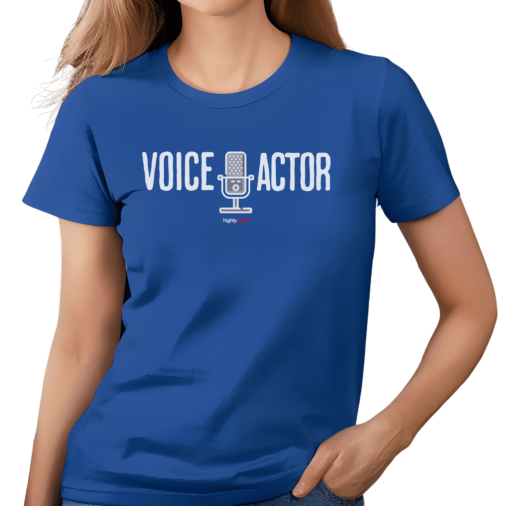 Voice Actor Mic T-shirt - Highly Vocal