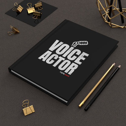 Voice Actor Journal - Black - Highly Vocal