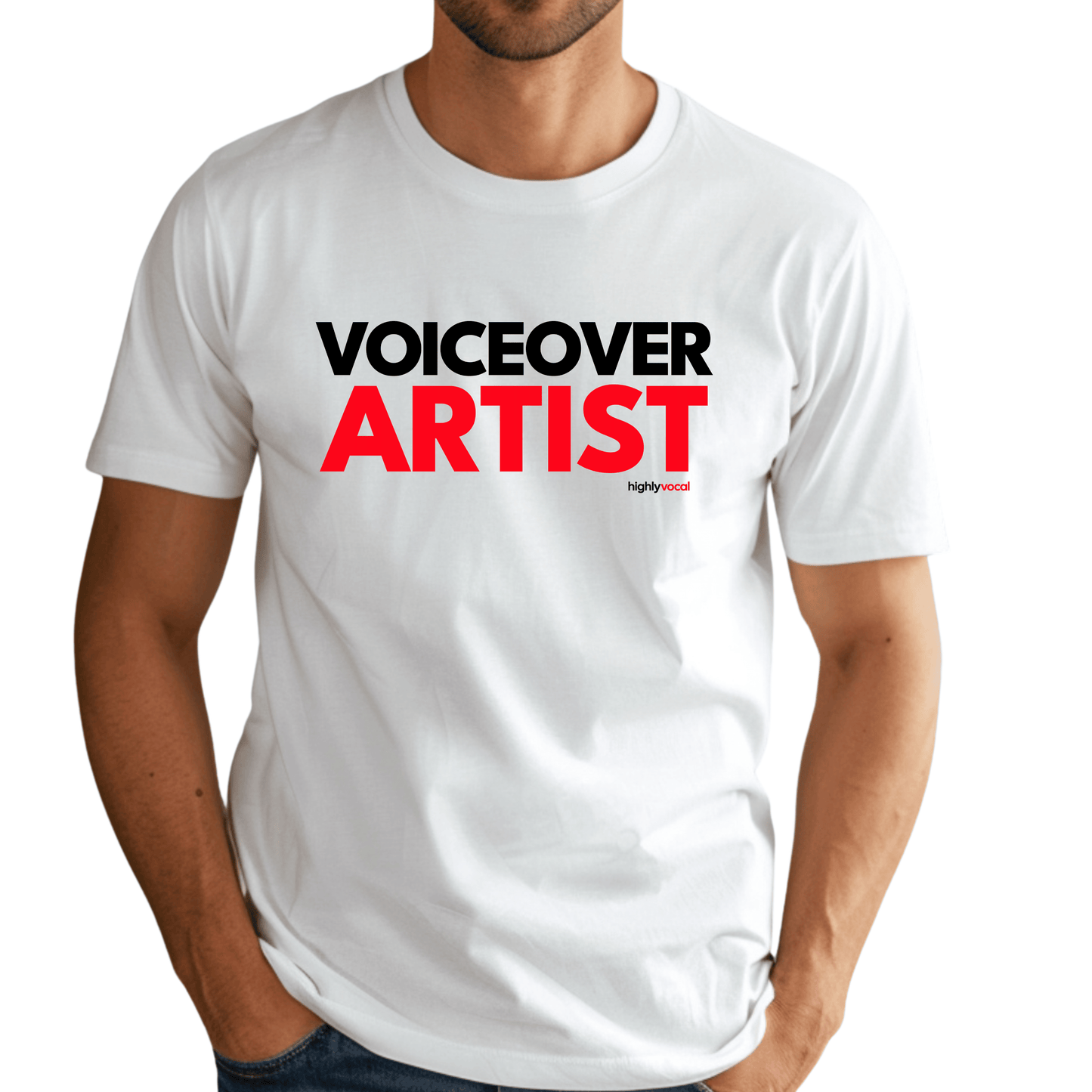 Voiceover Artist T-shirt - Highly Vocal