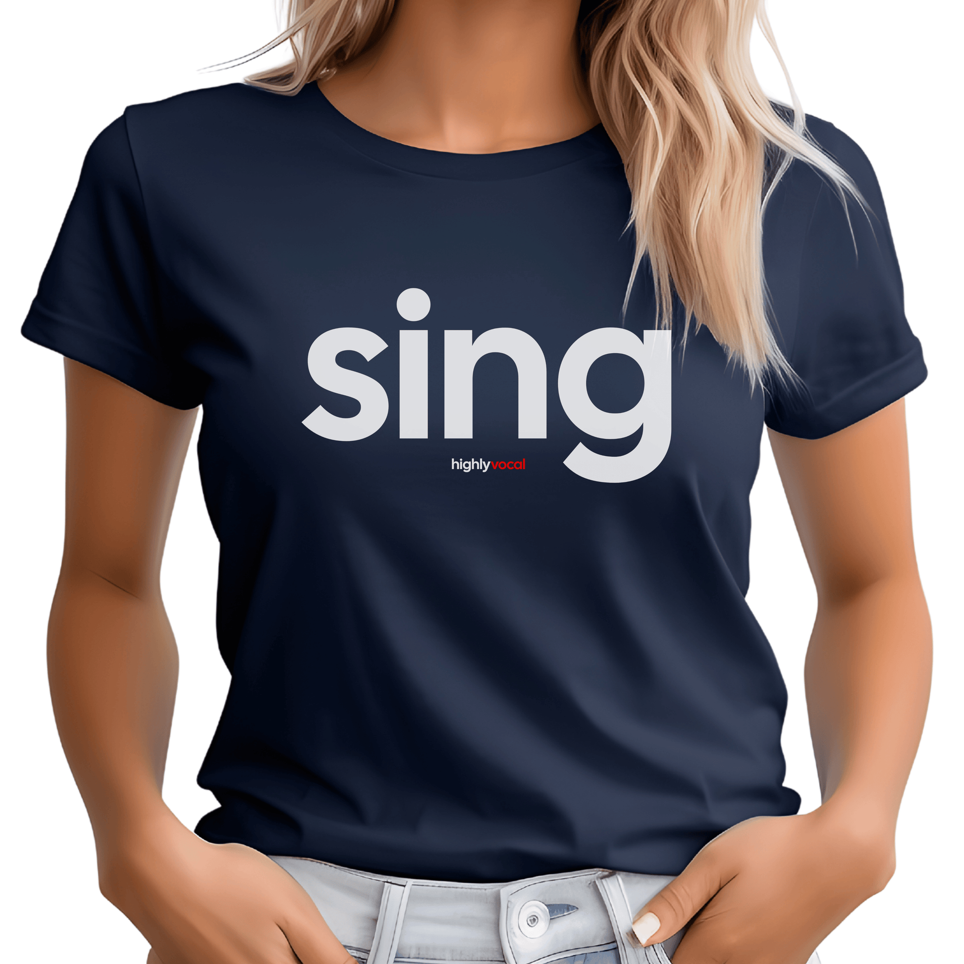 Sing T-shirt - Highly Vocal