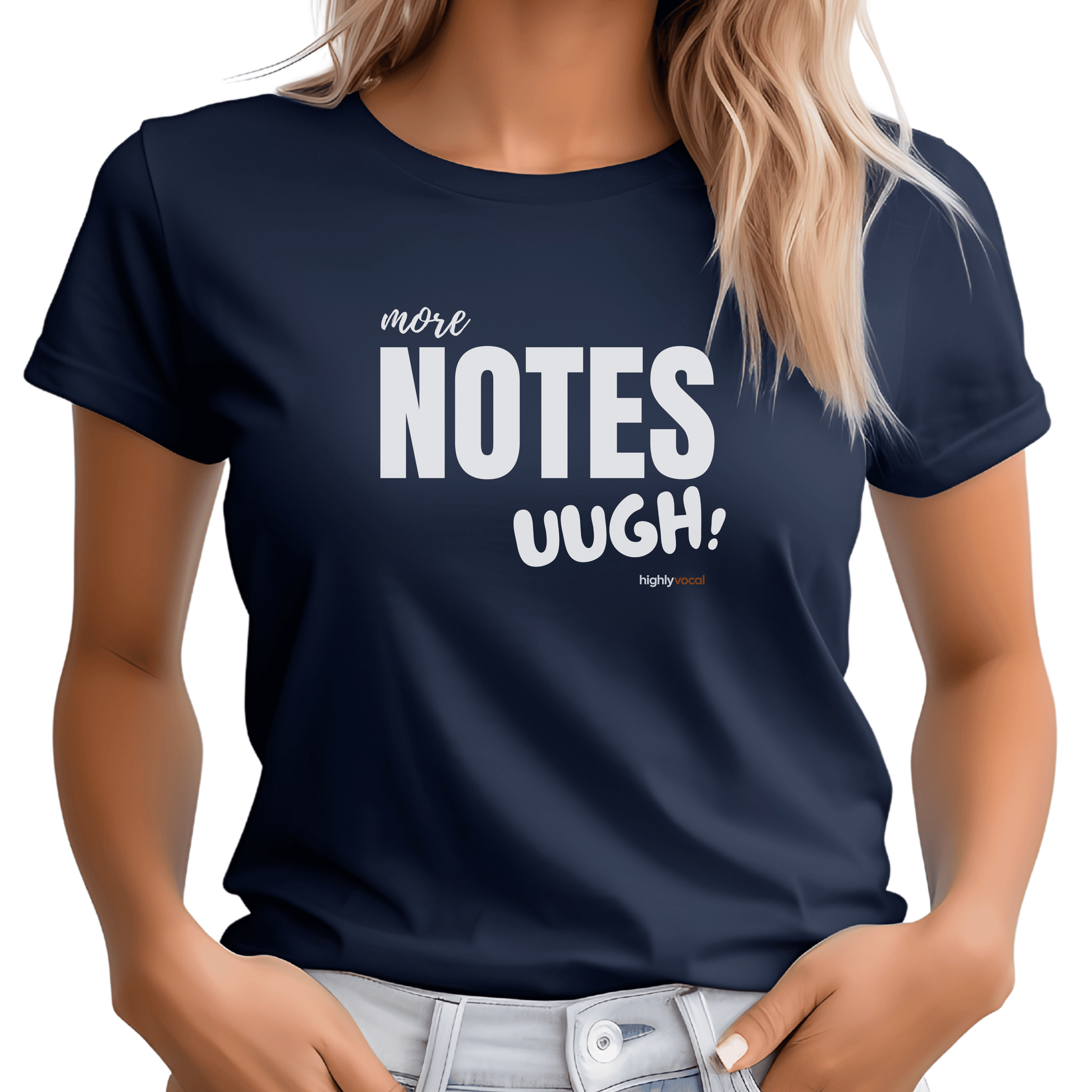 Actor Notes T-shirt - Highly Vocal