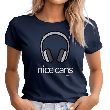 Nice Cans T-shirt - Highly Vocal