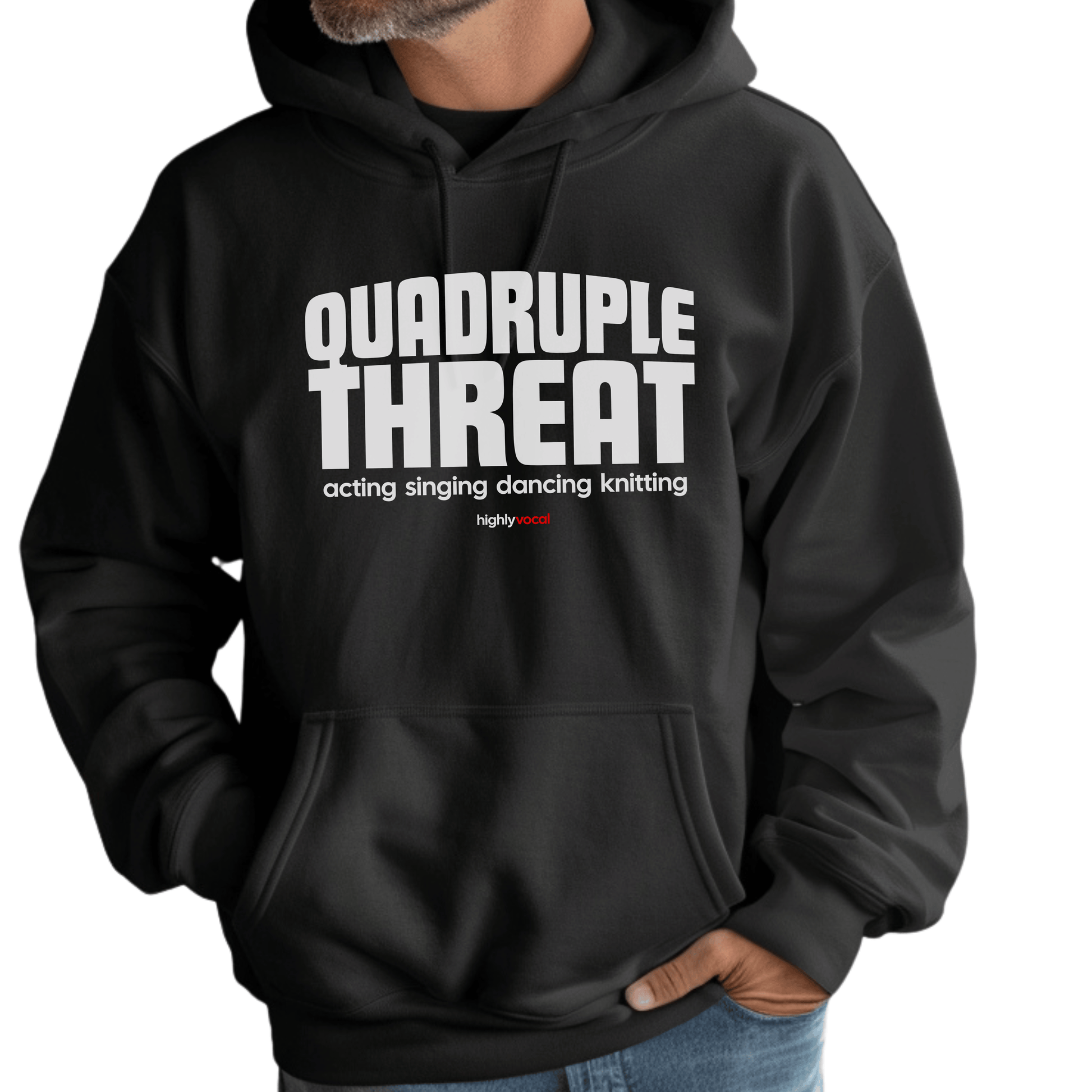 Quadruple Threat Hoodie - Highly Vocal