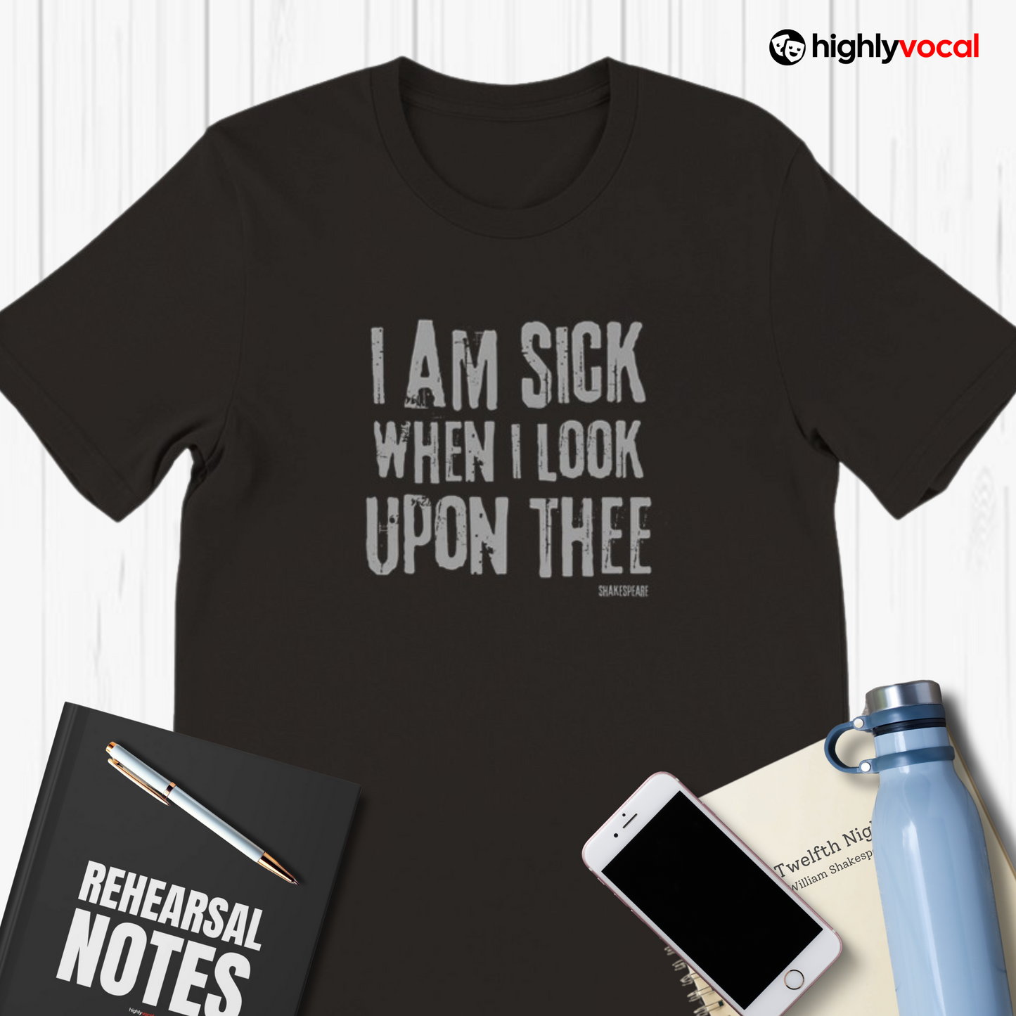 Shakespeare Look Upon Thee T-Shirt