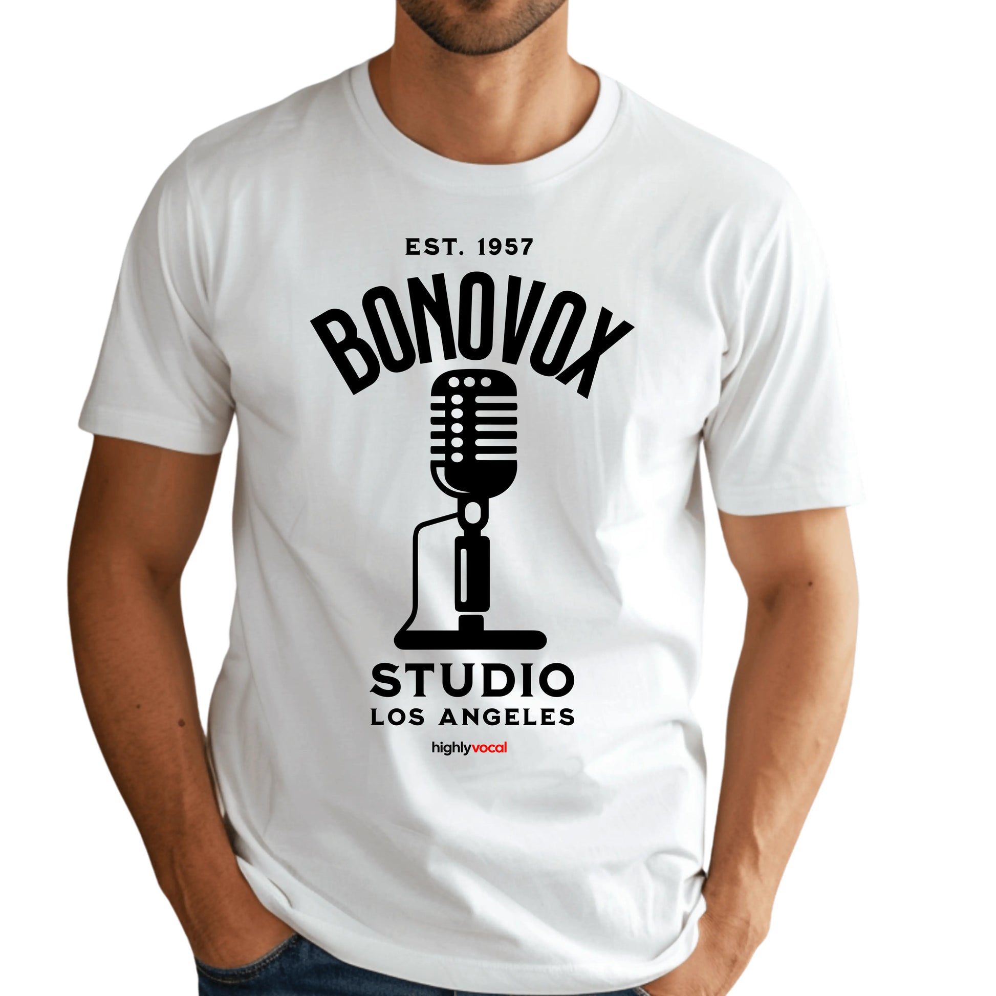 Bonovox T-shirt - Highly Vocal