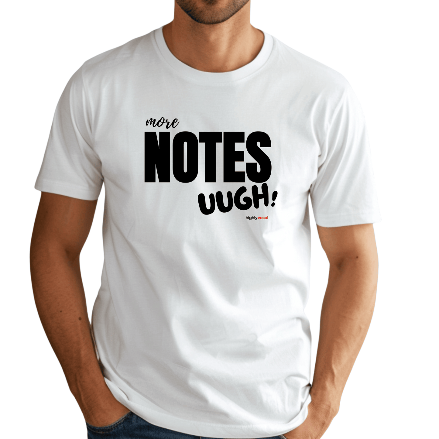 Actor Notes T-shirt - Highly Vocal