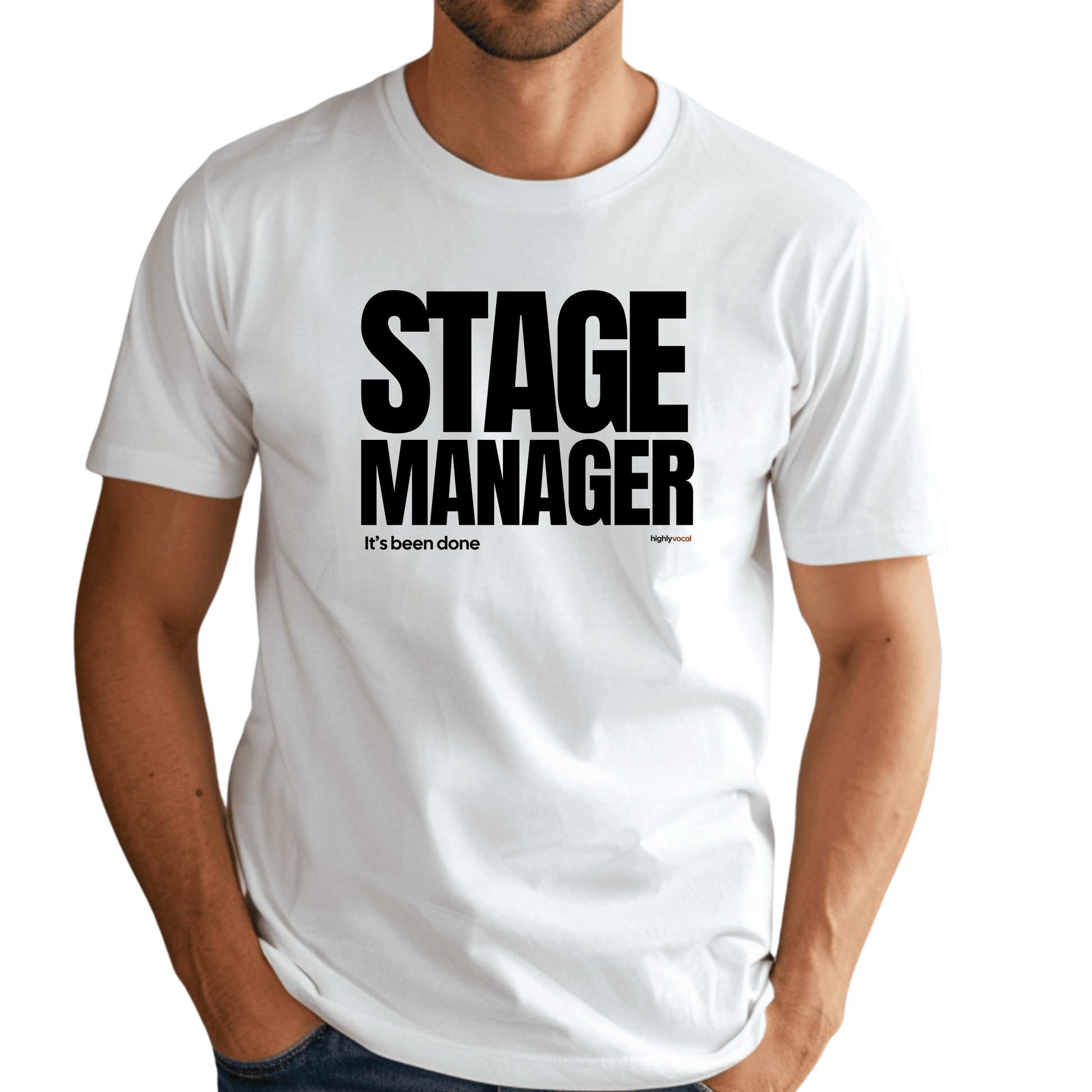 Stage Manager T-shirt - Highly Vocal