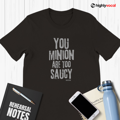 Shakespeare Minion Saucy T-Shirt