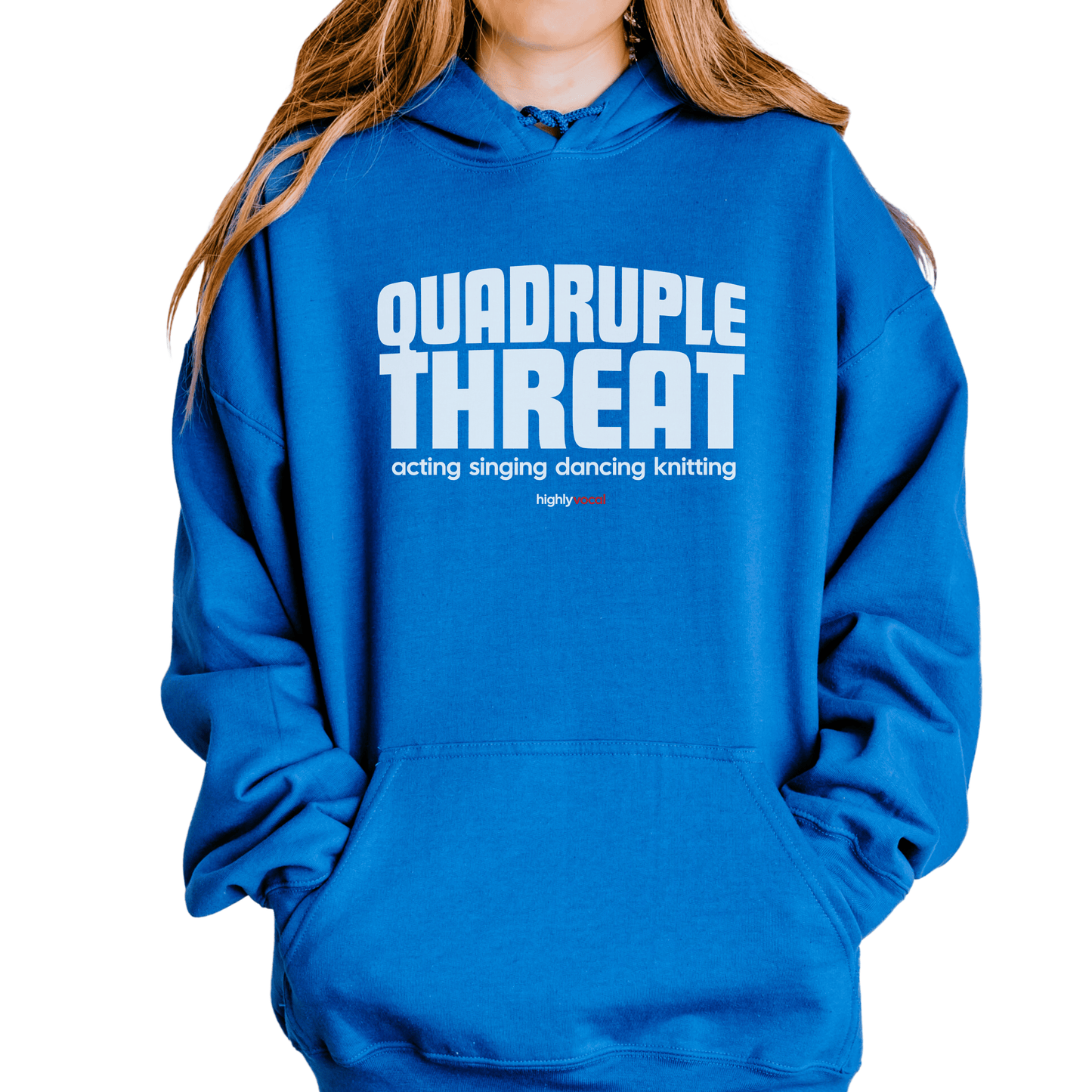 Quadruple Threat Hoodie - Highly Vocal