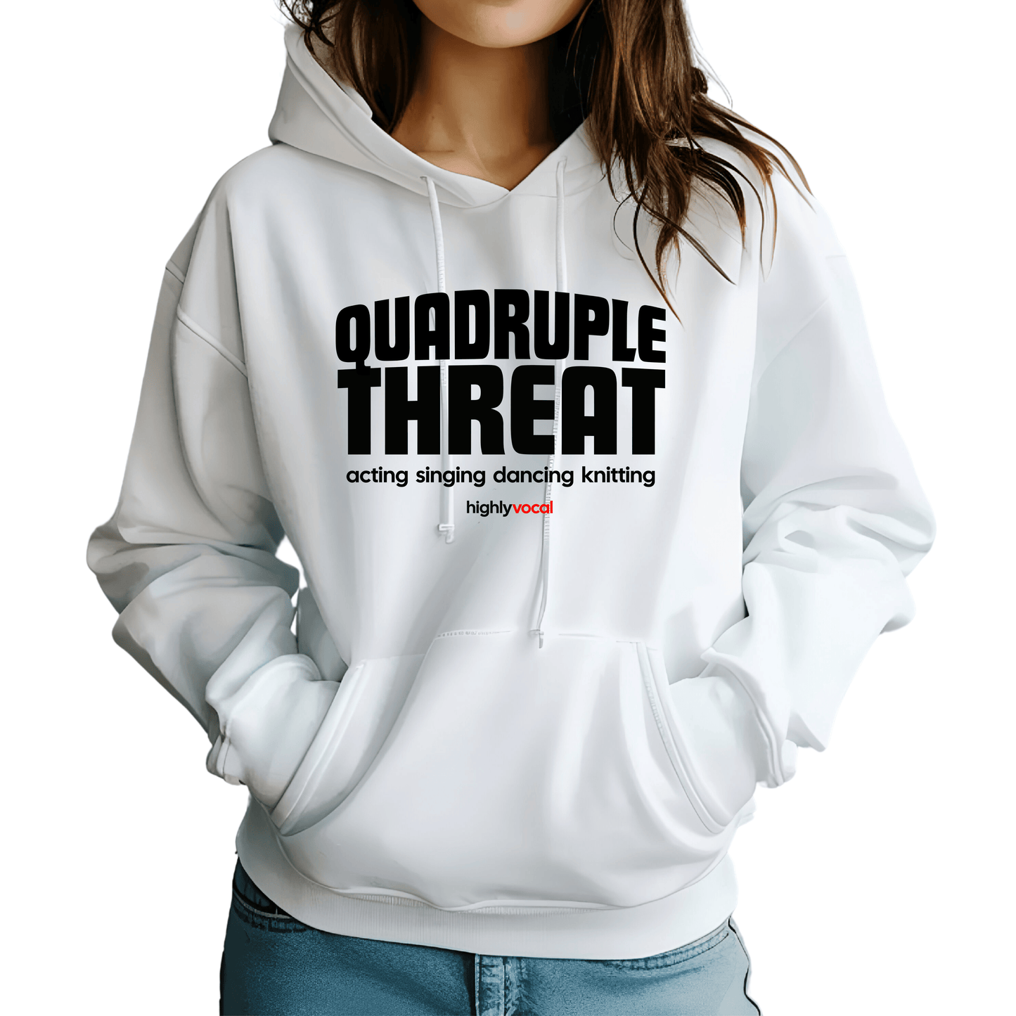 Quadruple Threat Hoodie - Highly Vocal