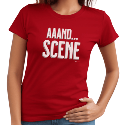 Aaand Scene T - Shirt for Actors and Theatre Lovers - Highly Vocal