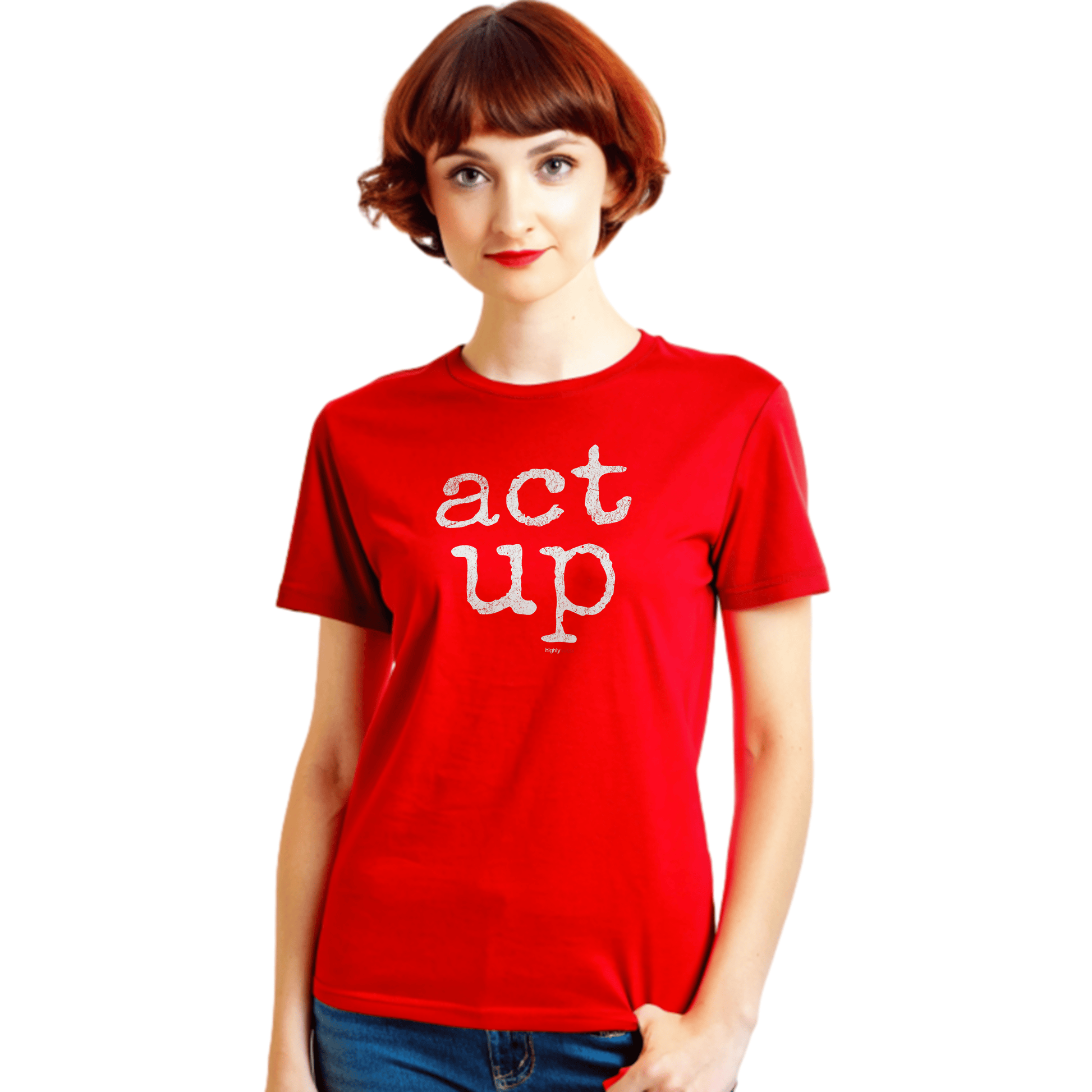 Act Up T-Shirt for Actors and Musical Theatre lovers - Highly Vocal