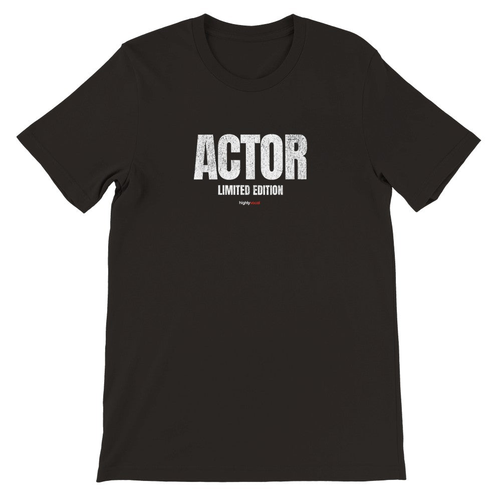 Actor LE T-Shirt - Black / S - Print Material