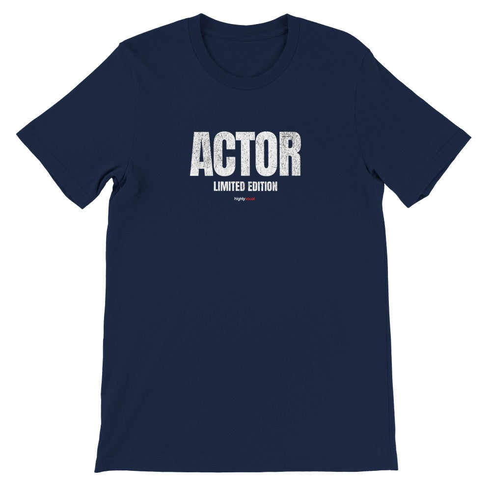 Actor LE T-Shirt - Navy / S - Print Material