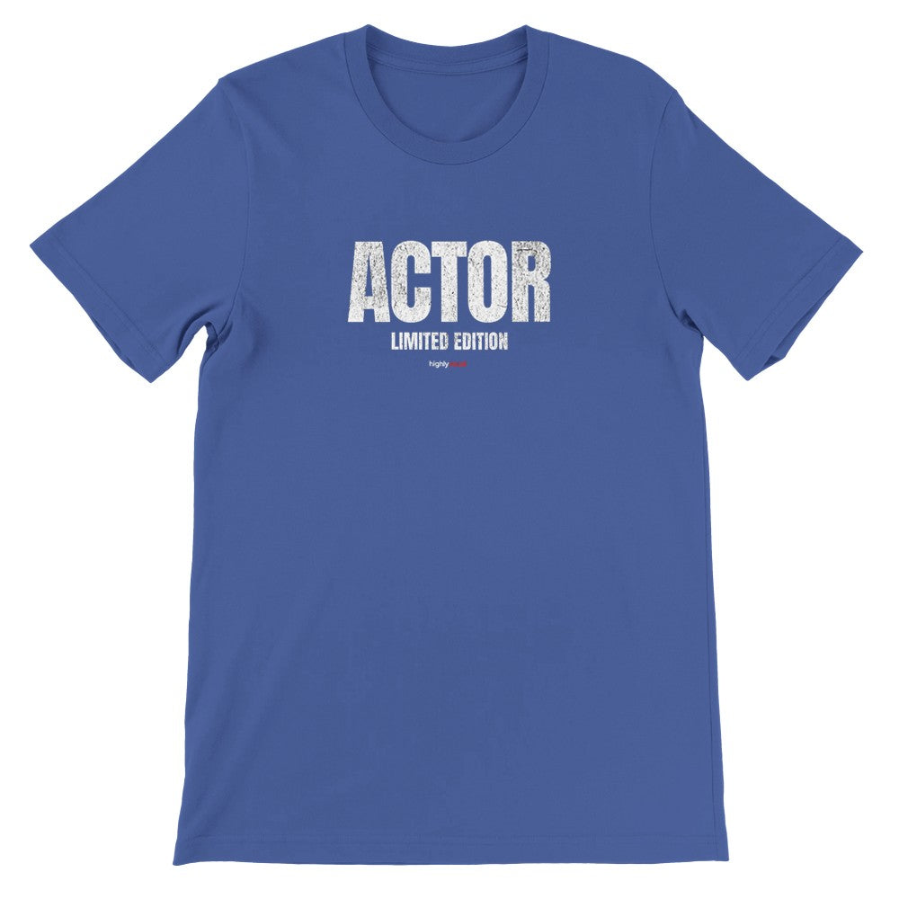 Actor LE T-Shirt - True Royal / S - Print Material