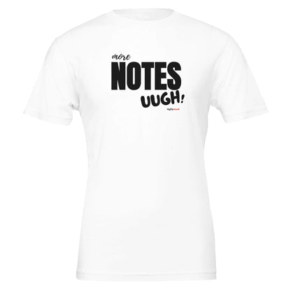 Actor Notes T - Shirt for Actors and Theatre Lovers - Highly Vocal