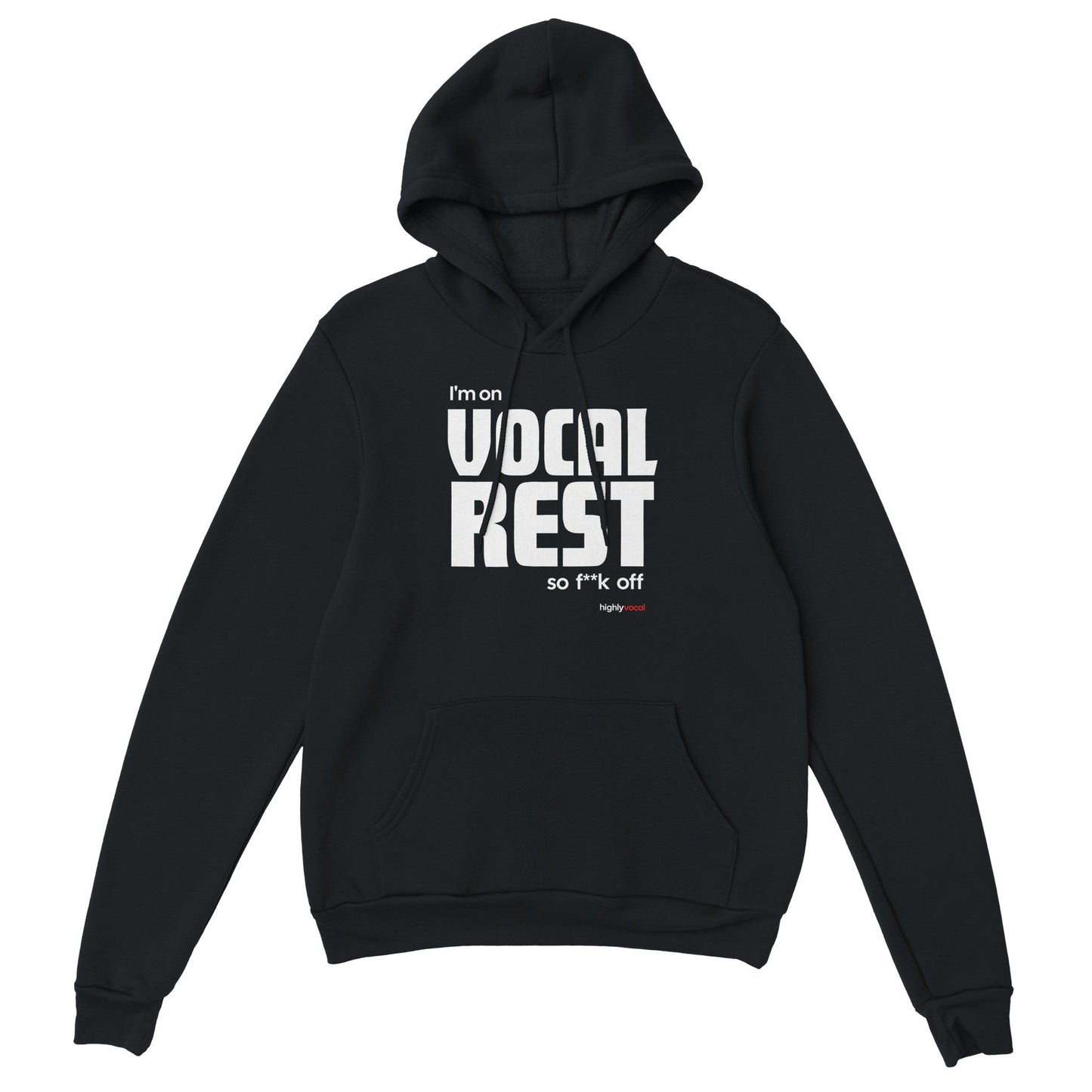 Actor Vocal Rest Hoodie for Theatre Lovers - Highly Vocal