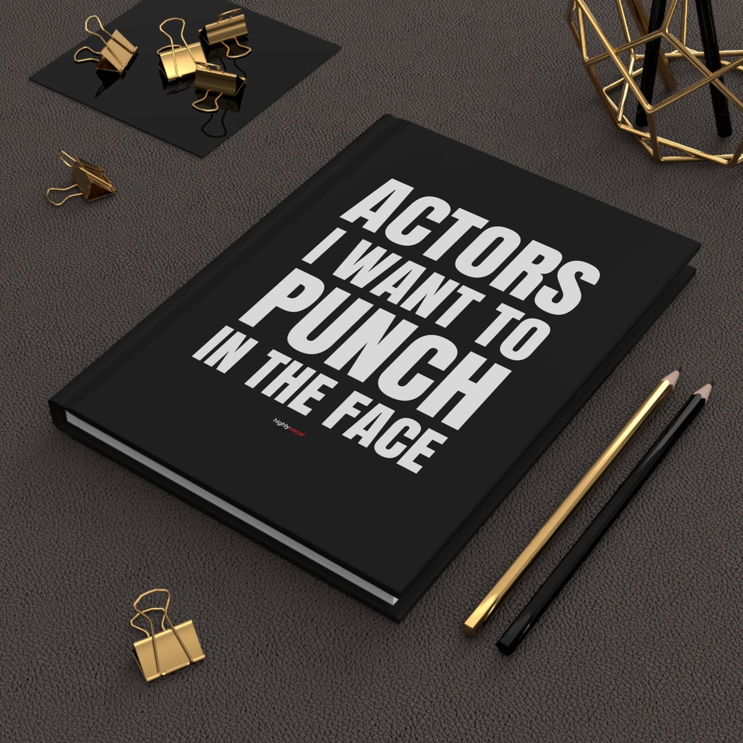 Actors I Want To Punch Journal