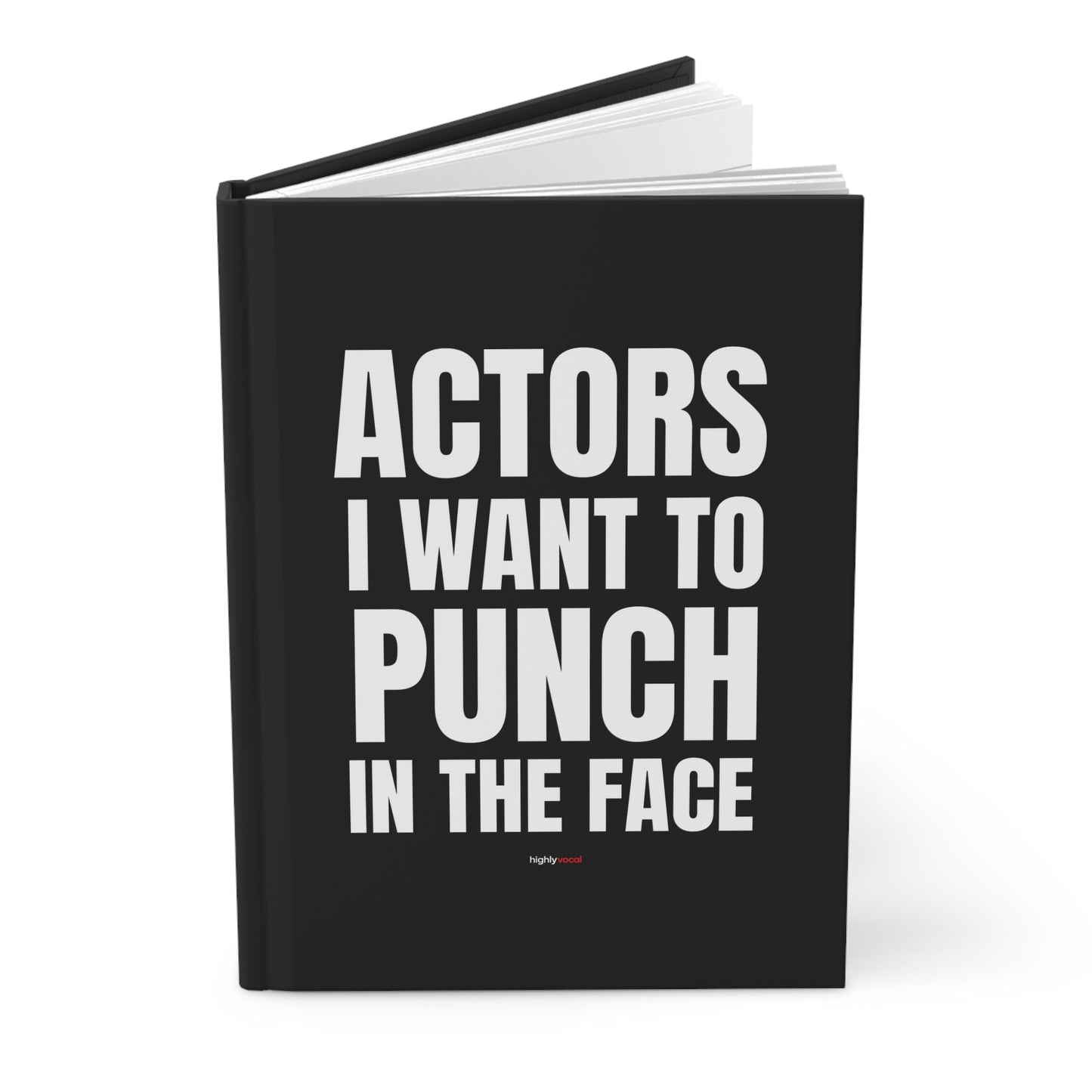 Actors I Want To Punch Journal