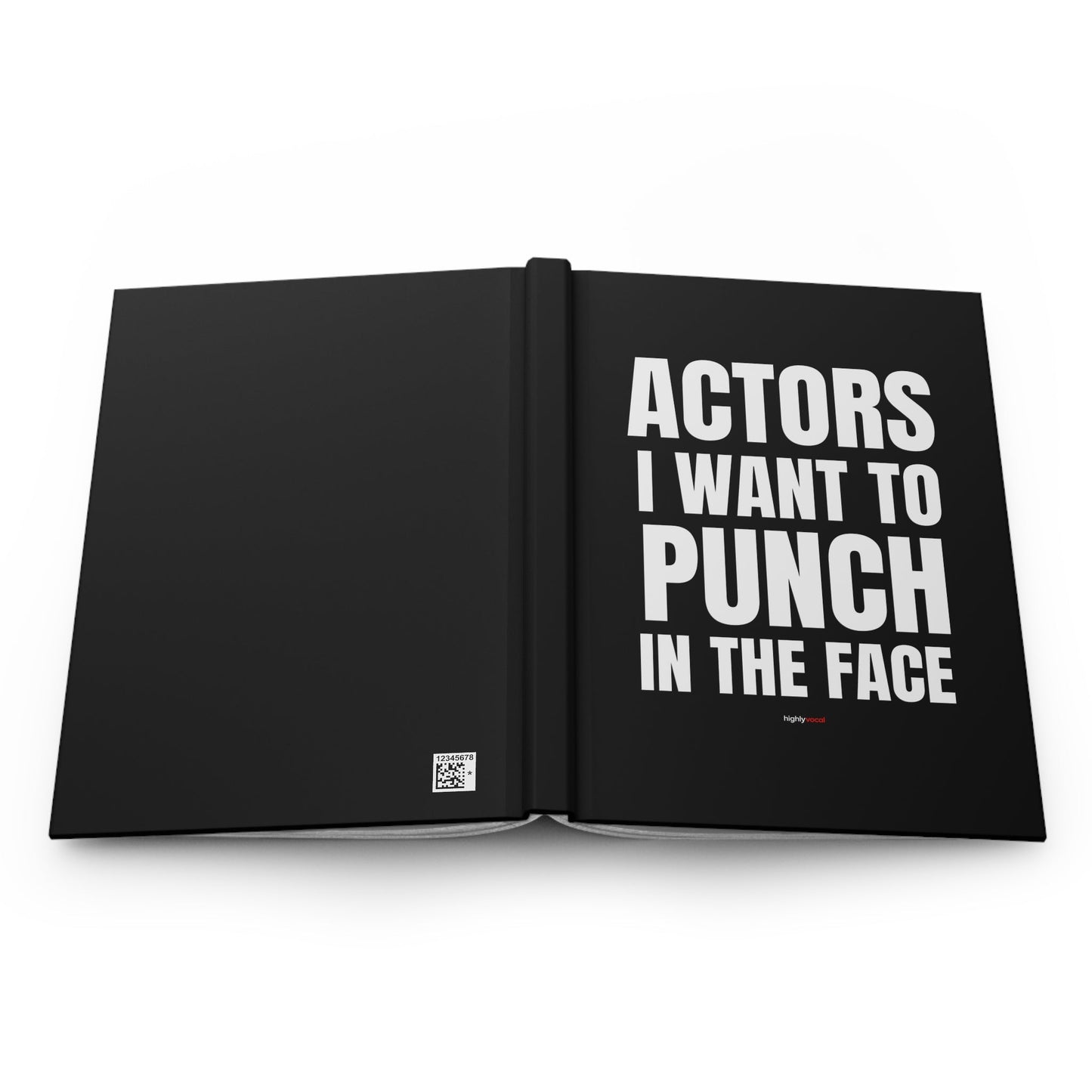 Actors I Want To Punch Journal