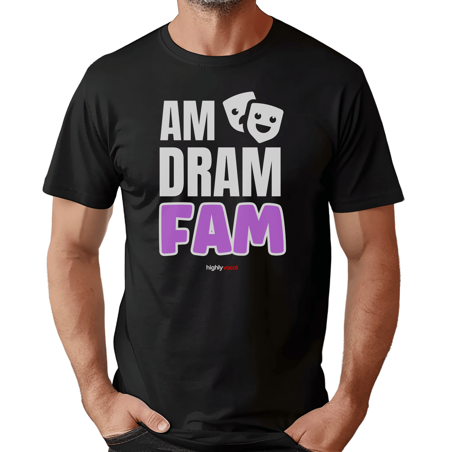 Am Fam Dram T-Shirt - Print Material