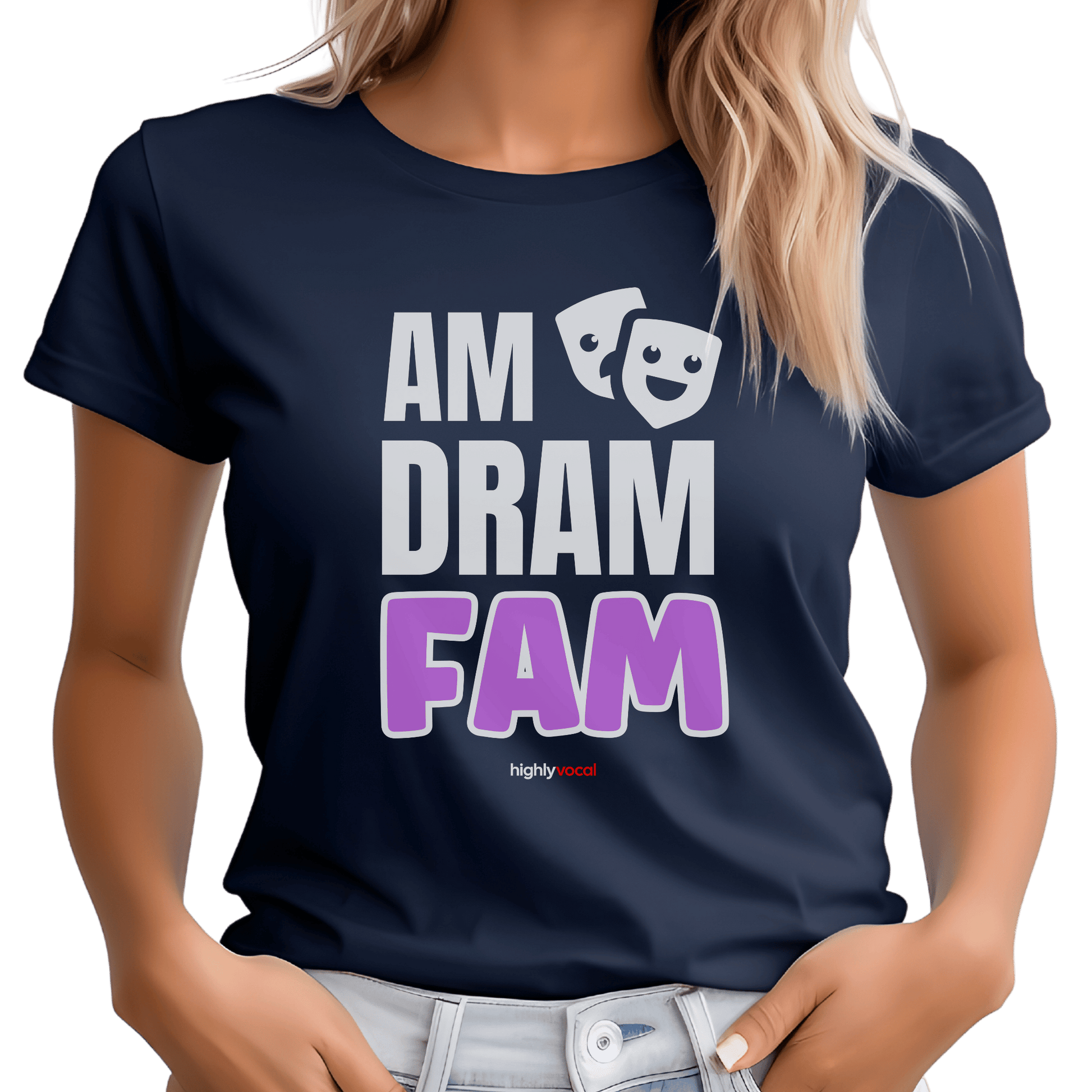 Am Fam Dram T-Shirt - Print Material